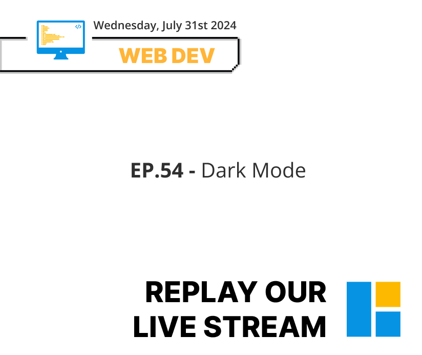 Live Stream: Dark Mode