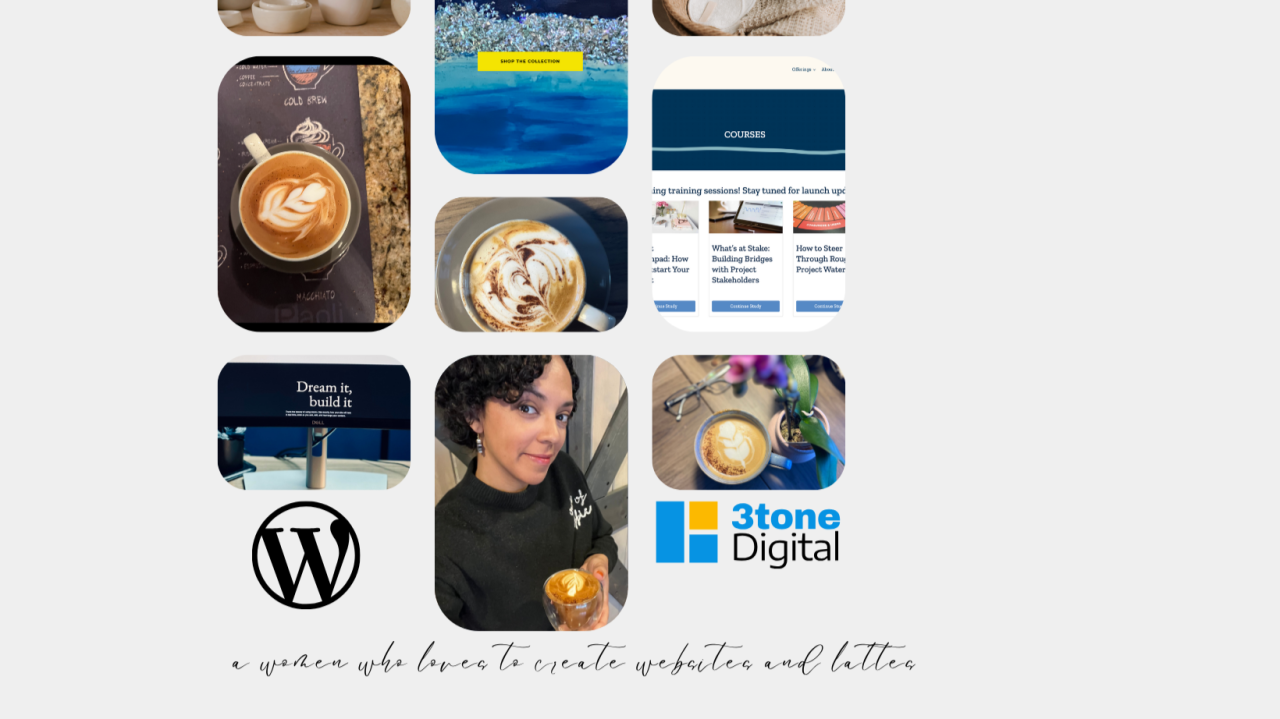 Lattes and Website Tips