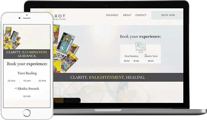 Mobile Tarot Ecommerce Web Dev