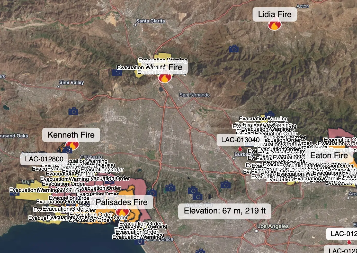 Harnessing Tech + Urgency: AI-Powered Crisis Resource for CA Wildfire Victims